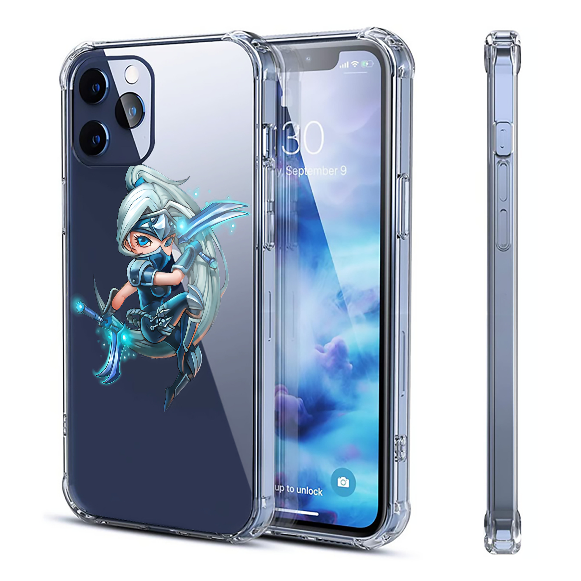 （画像用） リーグ・オブ・レジェンド League of Legends LOL 【iPhone 12シリーズ対応】透明スマホケース（クリアソフトケース）